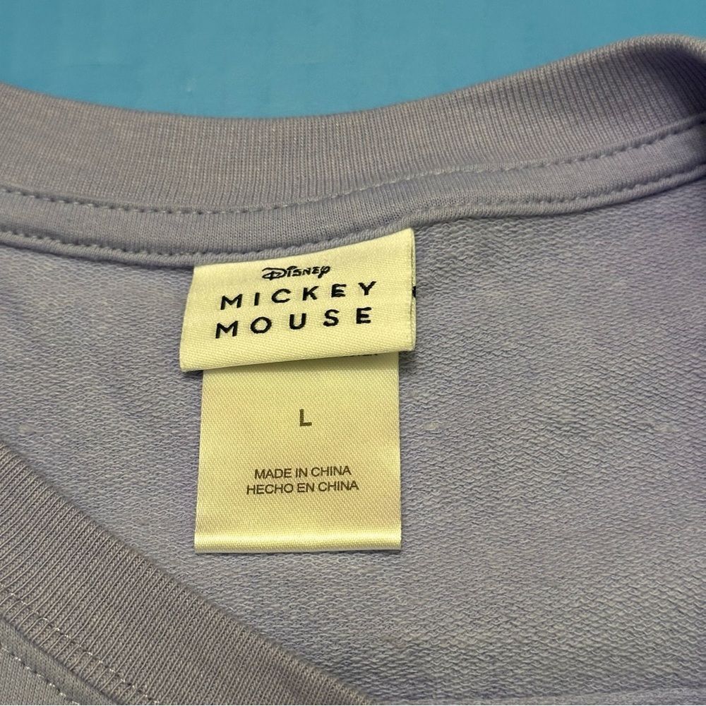 Disney Mickey Mouse Sweatshirt L - Picture 6 of 6
